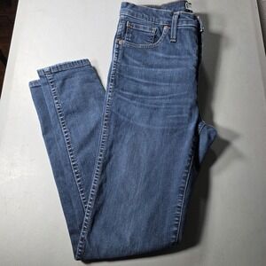 Madewell‎ Blue Medium Wash 10" High-Rise Skinny Denim Jeans Women's Size 29